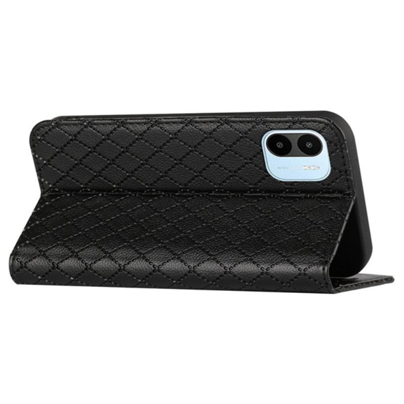Capa De Celular Para Xiaomi Redmi A1 Flip Diamantes Rfid