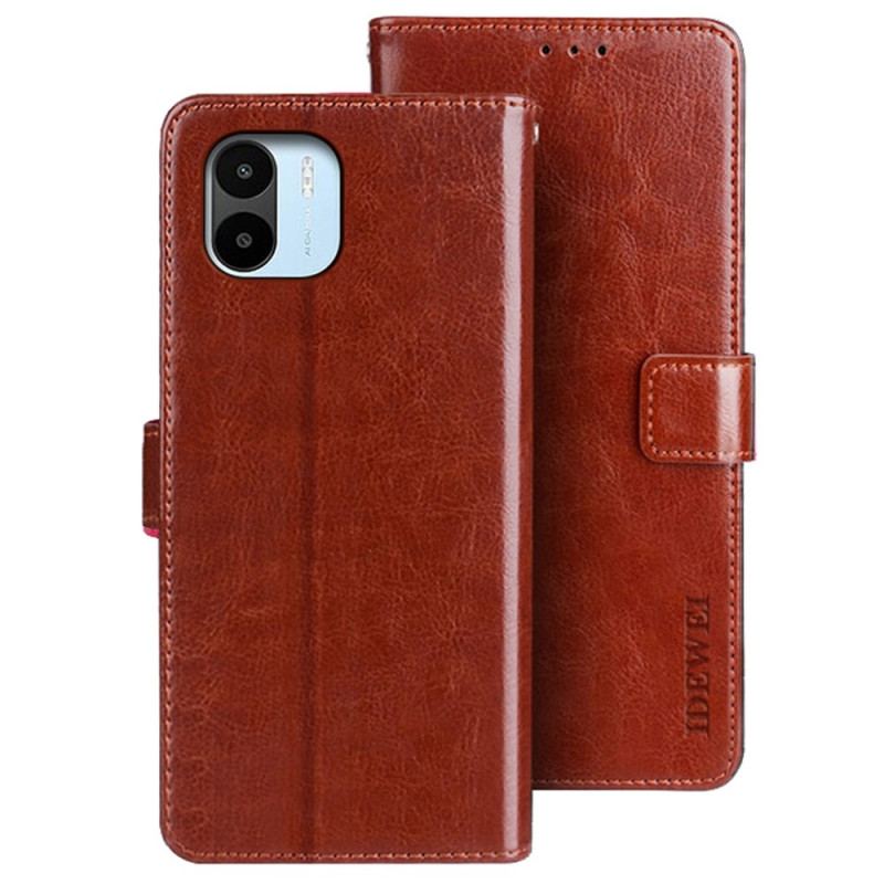 Capa De Couro Para Xiaomi Redmi A1 Imitação De Couro Idewei