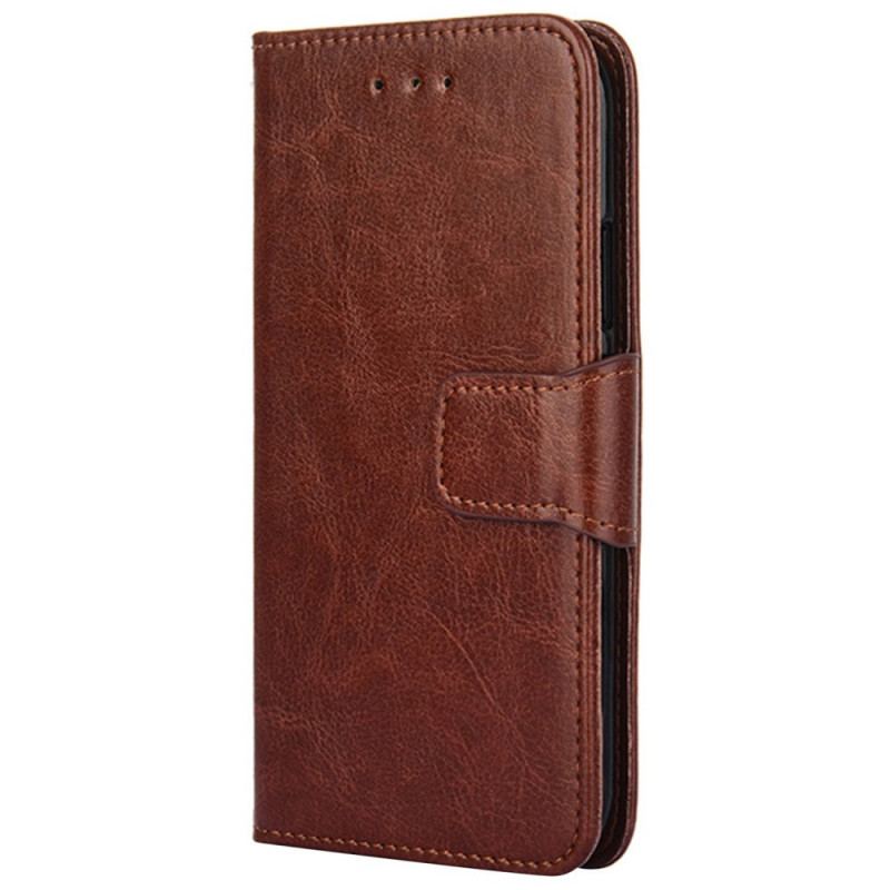 Capa Em Pele Para Xiaomi Redmi A1 Couro Sintético Retrô