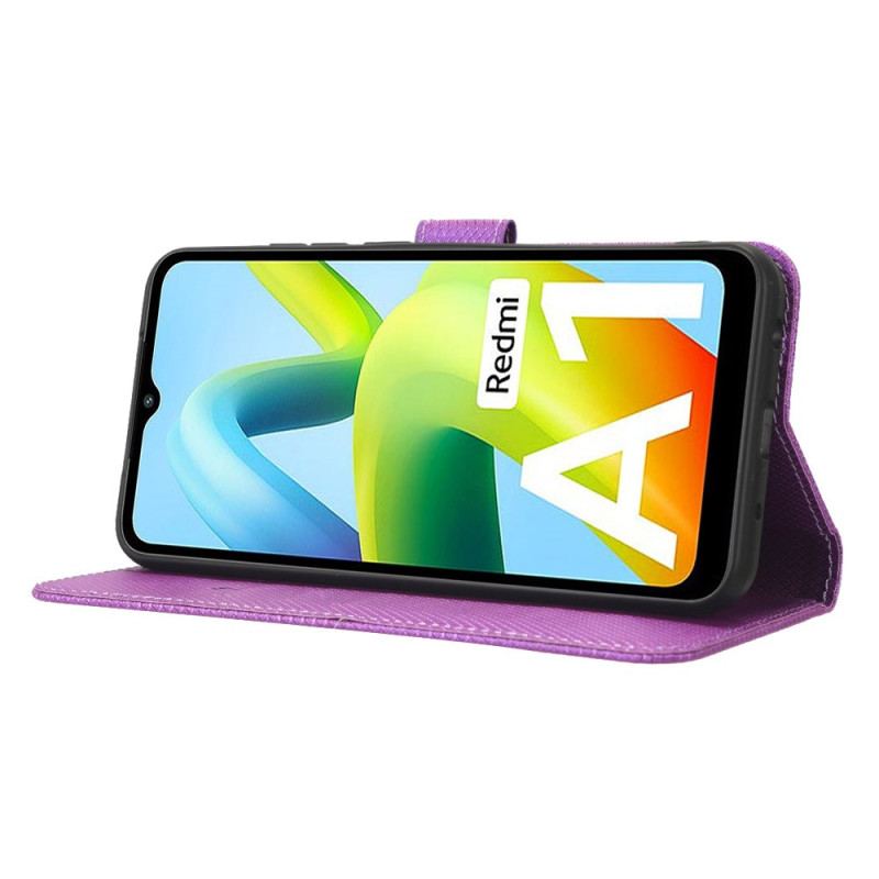 Capa Flip Para Xiaomi Redmi A1 De Cordão Seleção De Correia
