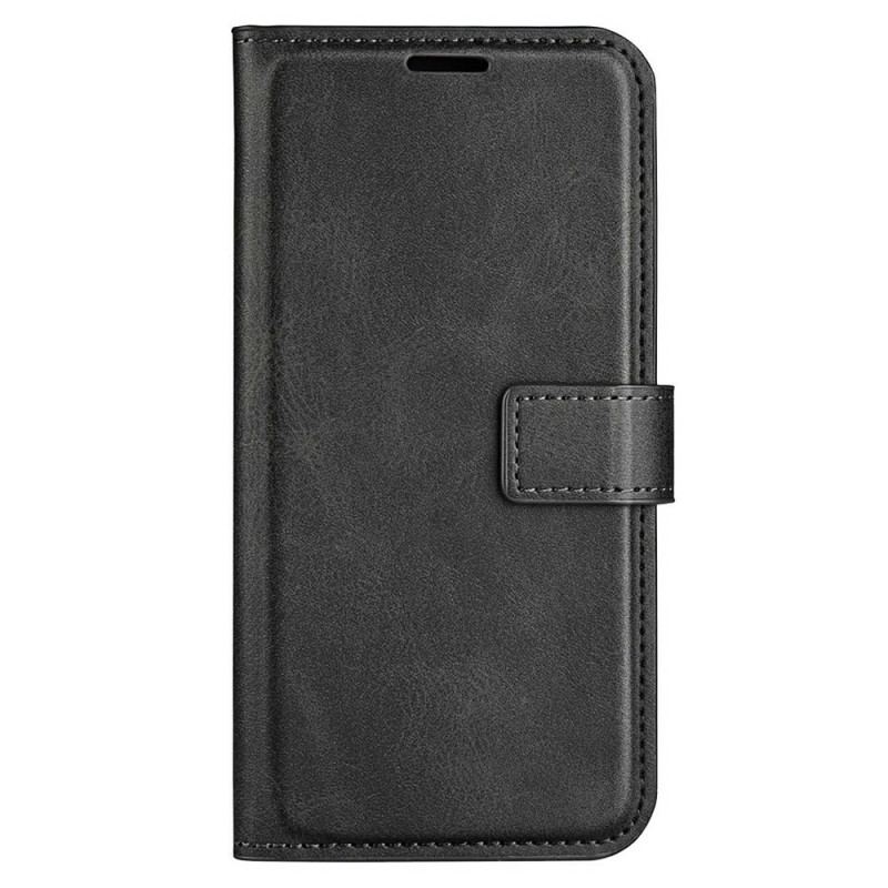 Capa Folio Para Xiaomi Redmi A1 Efeito Couro Fino Extremo