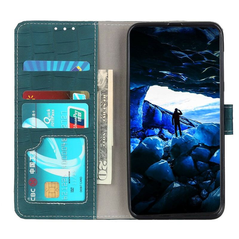 Capa Flip Para Asus Zenfone 8 Poder Do Crocodilo