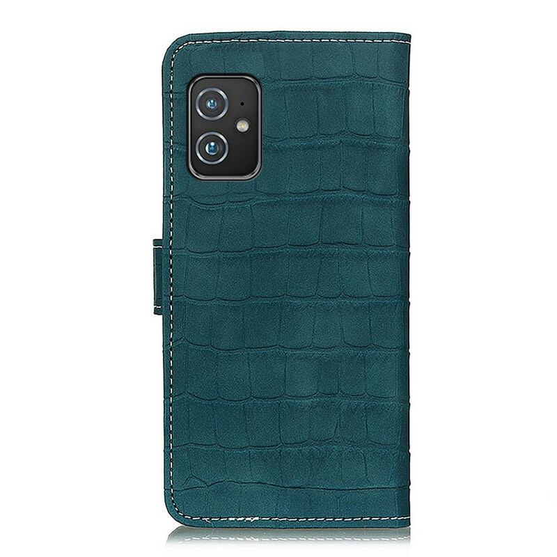 Capa Flip Para Asus Zenfone 8 Poder Do Crocodilo