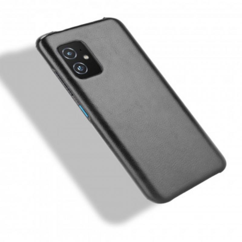 Capa Para Asus Zenfone 8 Efeito Couro Lichia