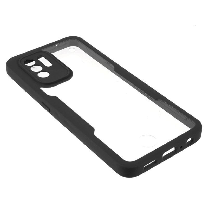 Capa De Celular Para Oppo A94 5G Bordas Coloridas Transparentes Híbridas