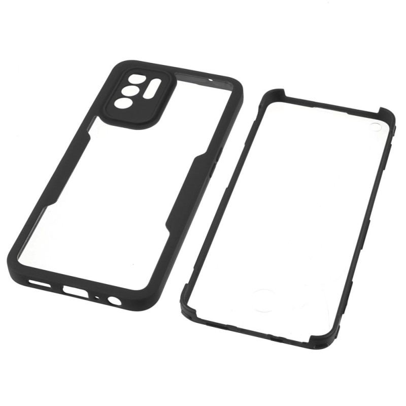 Capa De Celular Para Oppo A94 5G Bordas Coloridas Transparentes Híbridas