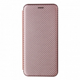 Capa De Celular Para Oppo A94 5G Flip Silicone De Carbono Colorido