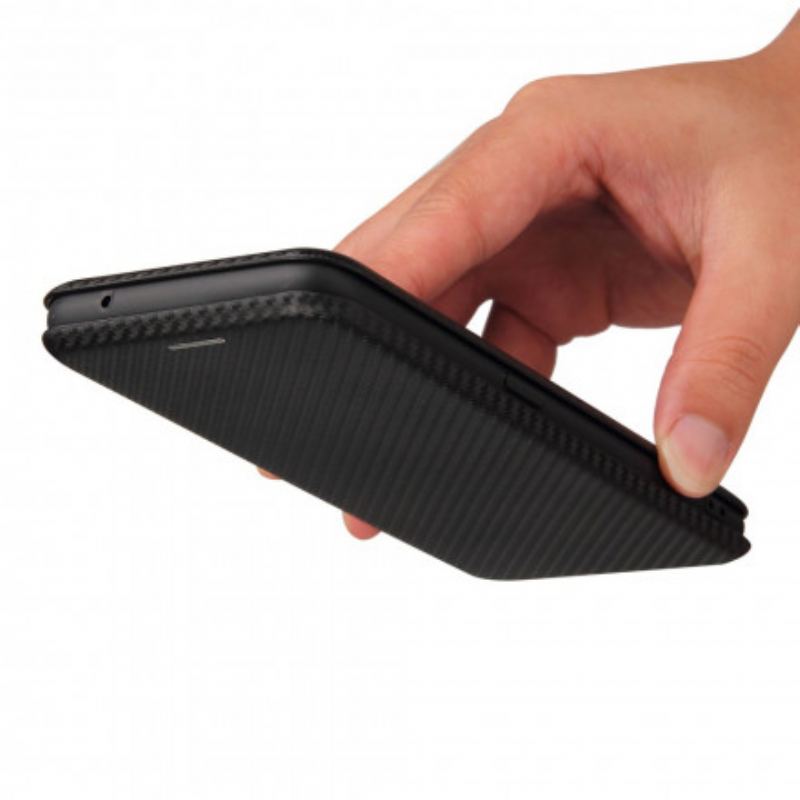 Capa De Celular Para Oppo A94 5G Flip Silicone De Carbono Colorido