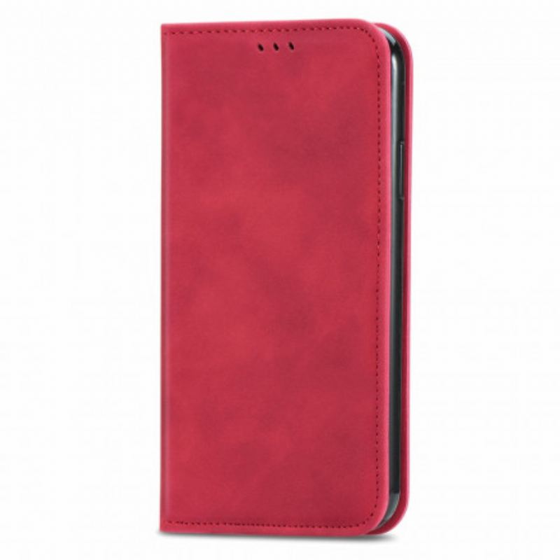 Capa De Celular Para Oppo A94 5G Flip Toque De Pele