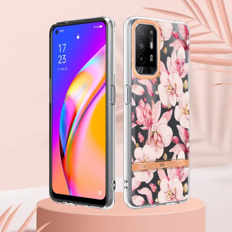 Capa De Celular Para Oppo A94 5G Flor De Begônia