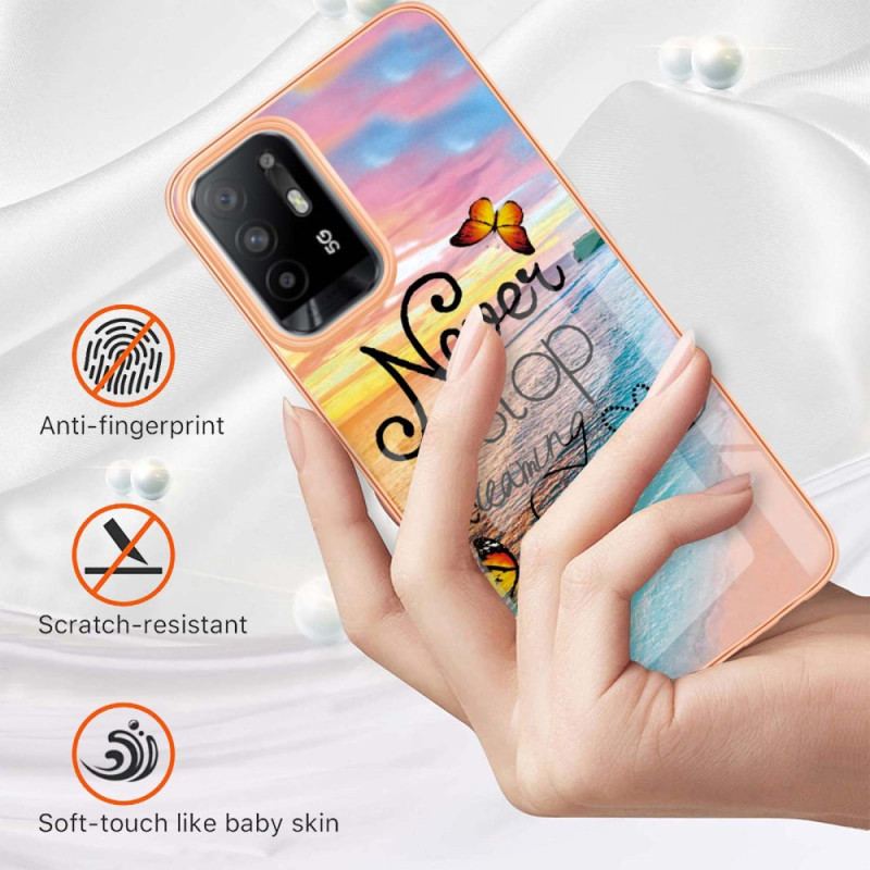 Capa Para Oppo A94 5G Nunca Pare De Sonhar