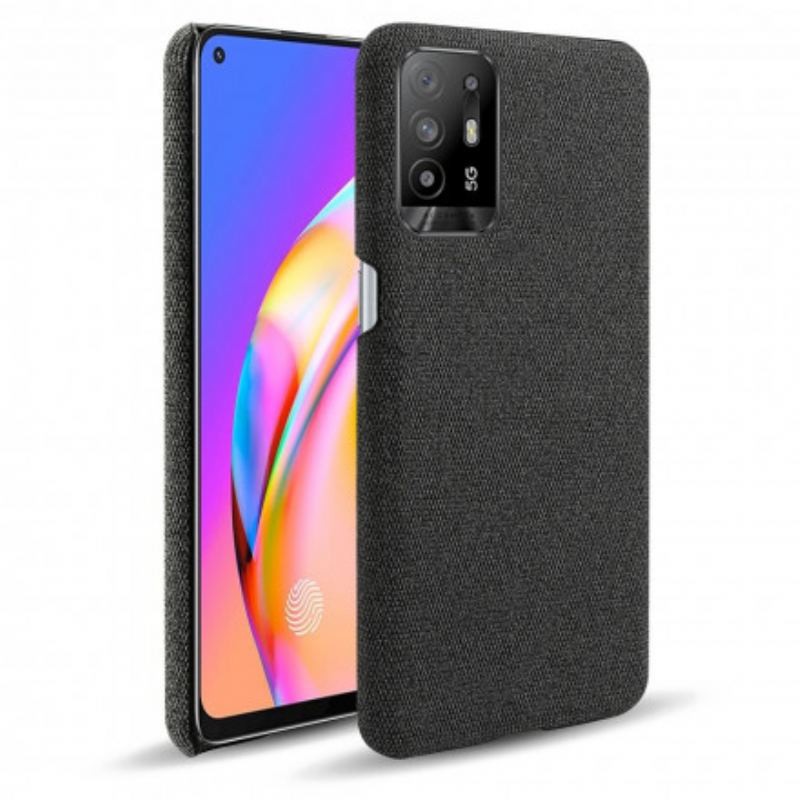 Capa Para Oppo A94 5G Tecido Chique Ksq