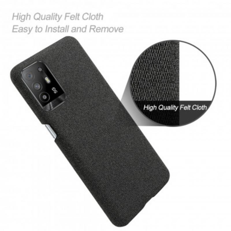 Capa Para Oppo A94 5G Tecido Chique Ksq