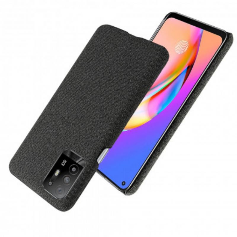 Capa Para Oppo A94 5G Tecido Chique Ksq