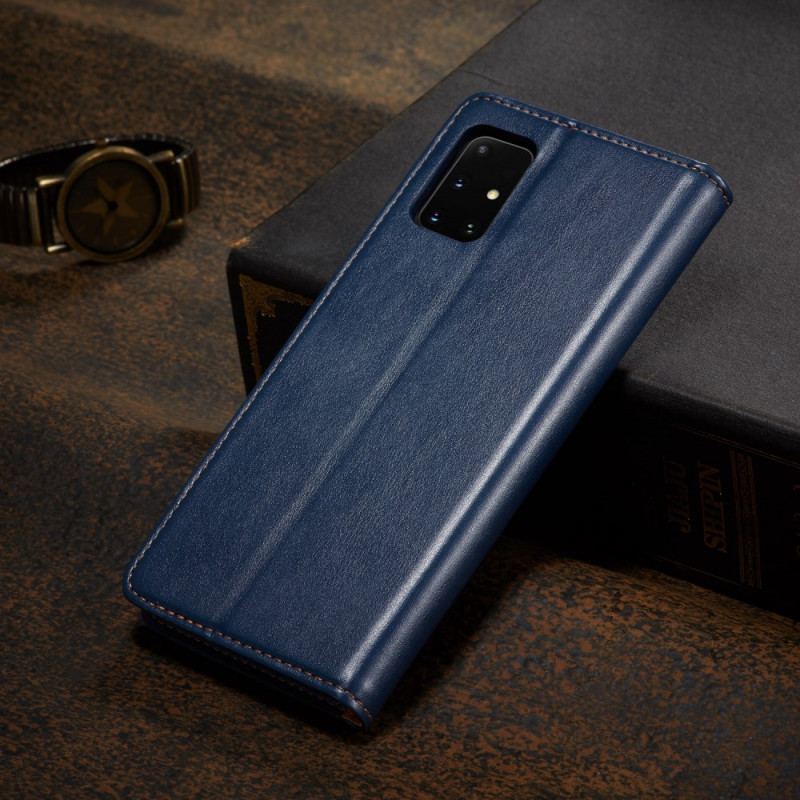 Capa De Celular Para Samsung Galaxy A71 5G Flip Couro Legitimo