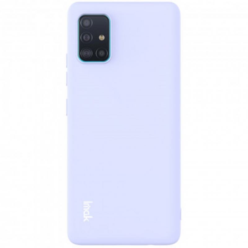Capa Para Samsung Galaxy A71 5G Tapete De Silicone Série Uc-2 Imak