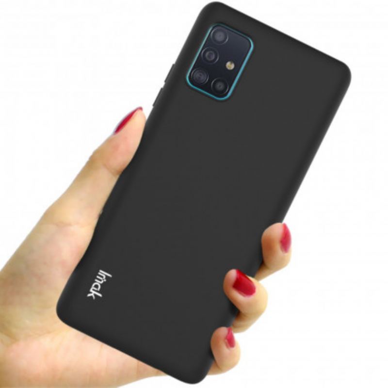 Capa Para Samsung Galaxy A71 5G Tapete De Silicone Série Uc-2 Imak