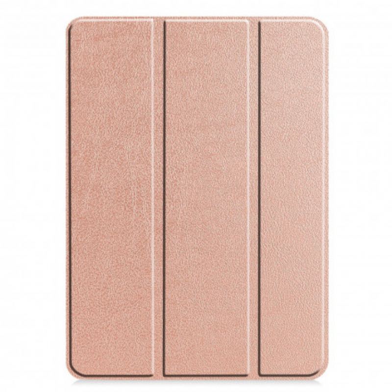 Capa De Celular Para iPad Pro 12.9" (2022) Dobra Tripla Clássica