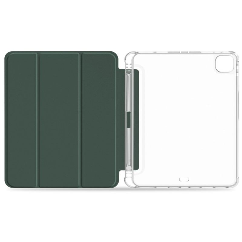 Capa De Celular Para iPad Pro 12.9" (2022) Porta-caneta Transparente