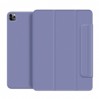 Capa De Couro Para iPad Pro 12.9" (2022) Couro Napa Falso