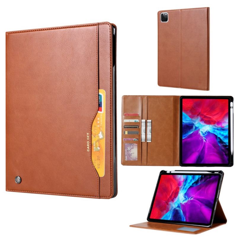 Capa Para iPad Pro 12.9" (2022) Conjunto De Cartas