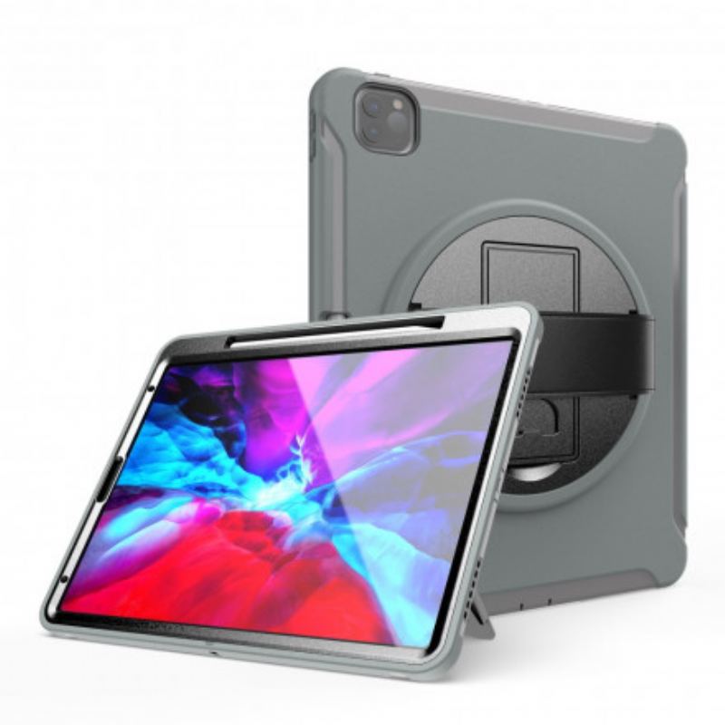 Capa Para iPad Pro 12.9" (2022) Correia De Suporte E Suporte Para Caneta