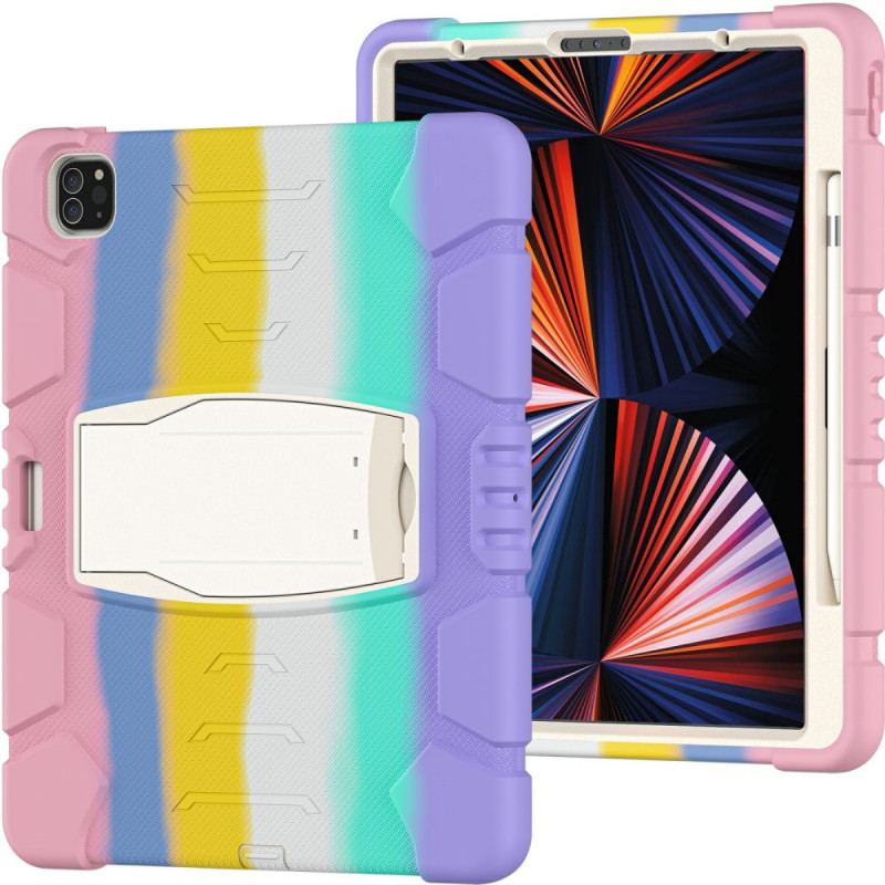 Capa Para iPad Pro 12.9" (2022) Capa Proteção Proteção Tripla Com Cor De Suporte