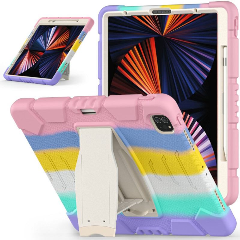 Capa Para iPad Pro 12.9" (2022) Capa Proteção Proteção Tripla Com Cor De Suporte