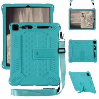 Capa Para iPad Pro 12.9" (2022) Suporte Ajustável Multifuncional