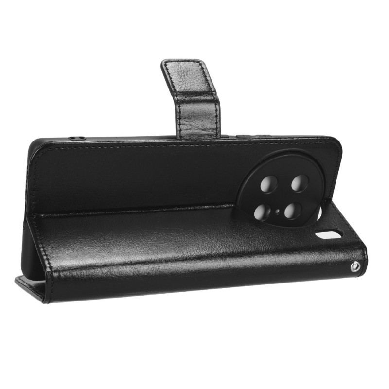 Capa De Couro Para Vivo X90 Pro Couro Falso Chamativo