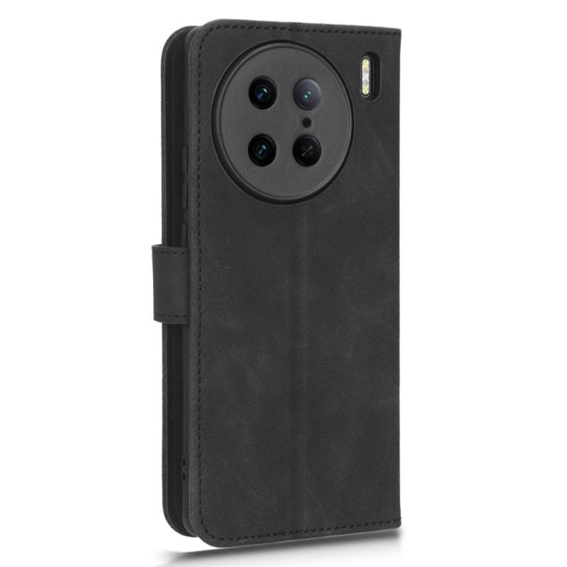 Capa Em Pele Para Vivo X90 Pro De Cordão Simples Com Alça