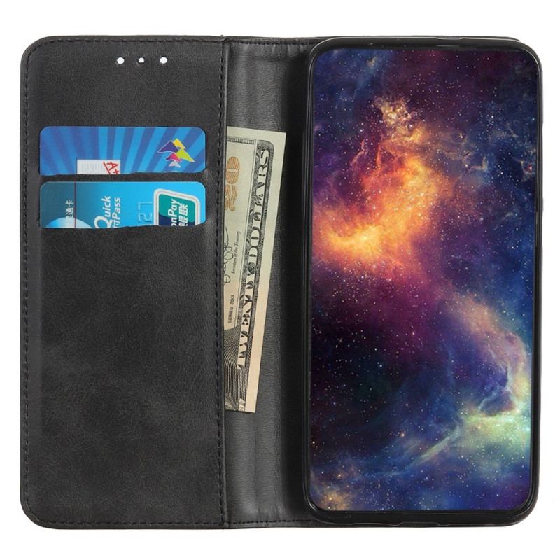 Capa De Celular Para Samsung Galaxy S23 Plus 5G Flip Couro Rachado
