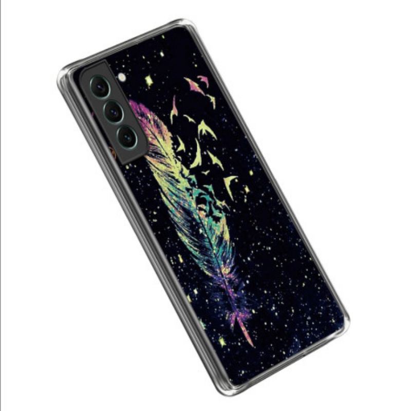 Capa De Celular Para Samsung Galaxy S23 Plus 5G Pena Transparente