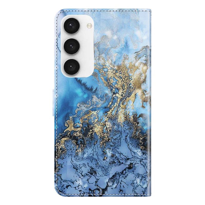 Capa Flip Para Samsung Galaxy S23 Plus 5G De Cordão Strap Art
