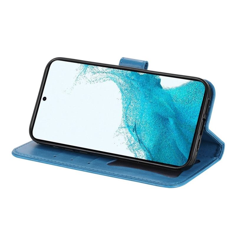 Capa Folio Para Samsung Galaxy S23 Plus 5G De Cordão Mandala Strappy