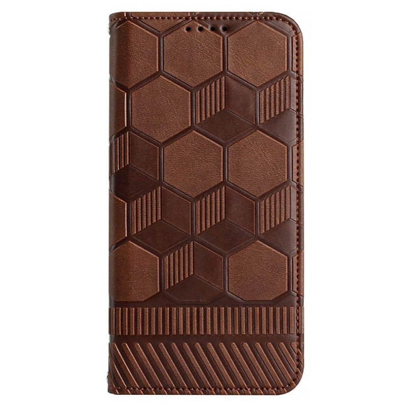 Capa Folio Para Samsung Galaxy S23 Plus 5G De Cordão Strappy Estilo Futebol