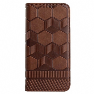 Capa Folio Para Samsung Galaxy S23 Plus 5G De Cordão Strappy Estilo Futebol