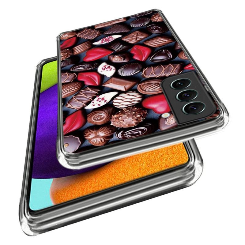 Capa Para Samsung Galaxy S23 Plus 5G Chocolate Flexível