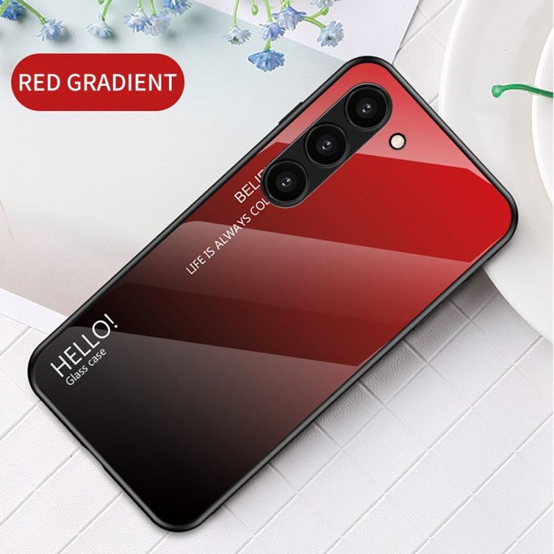 Capa Para Samsung Galaxy S23 Plus 5G Olá Vidro Temperado