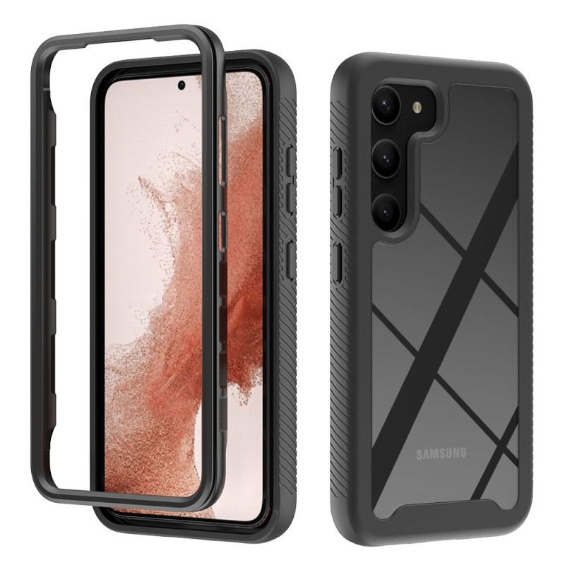 Capa Para Samsung Galaxy S23 Plus 5G Pára-choques De Estrutura Híbrida