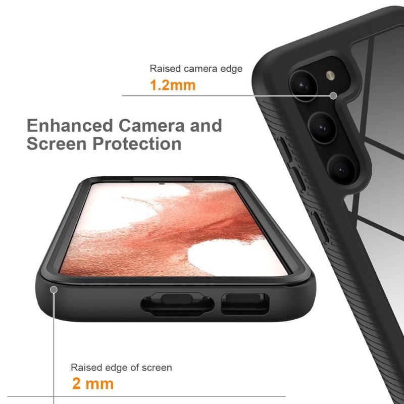 Capa Para Samsung Galaxy S23 Plus 5G Pára-choques De Estrutura Híbrida