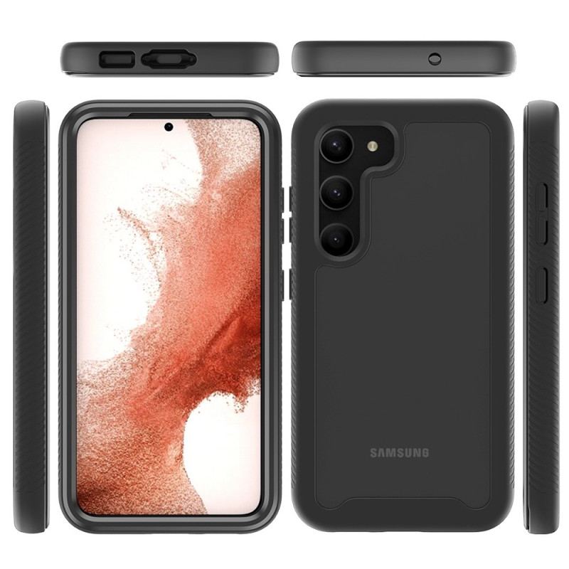 Capa Para Samsung Galaxy S23 Plus 5G Pára-choques De Estrutura Híbrida