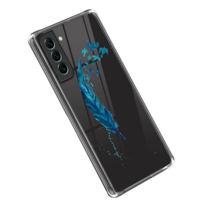 Capa Para Samsung Galaxy S23 Plus 5G Pena Azul