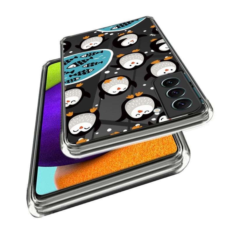 Capa Para Samsung Galaxy S23 Plus 5G Pinguins