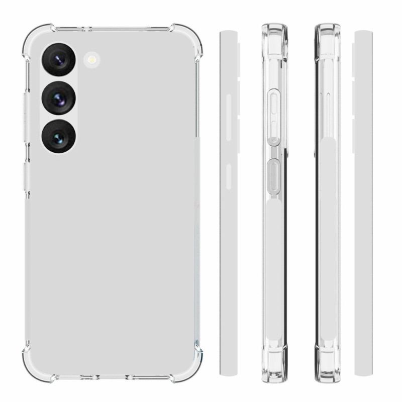 Capa Para Samsung Galaxy S23 Plus 5G Transparente Reforçado