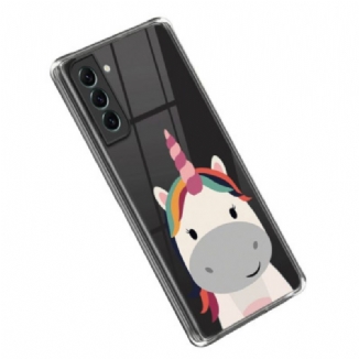 Capa Para Samsung Galaxy S23 Plus 5G Unicórnio Sem Costura