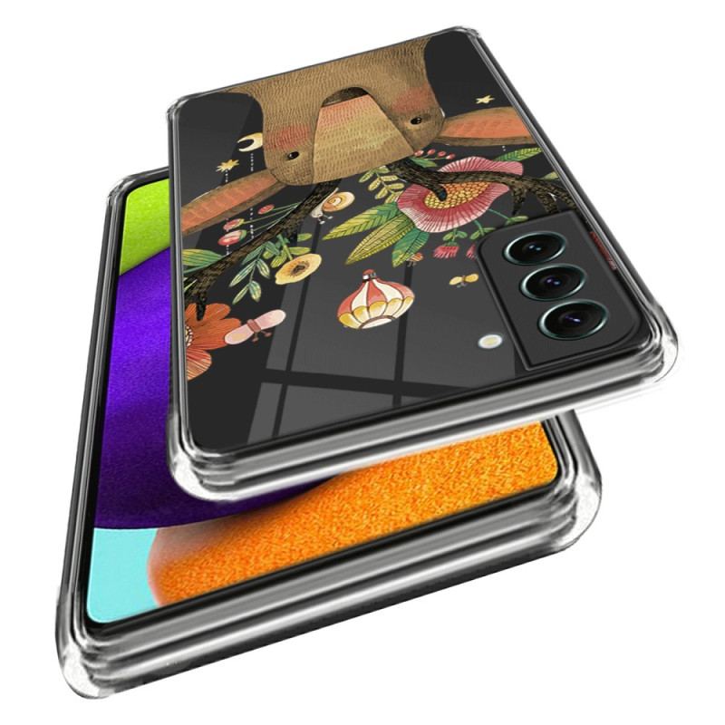Capa Para Samsung Galaxy S23 Plus 5G Veado Tribal Sem Costura