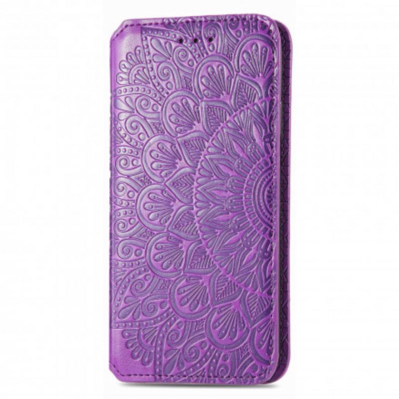 Capa De Celular Para Motorola Edge 20 Pro Flip Mandala