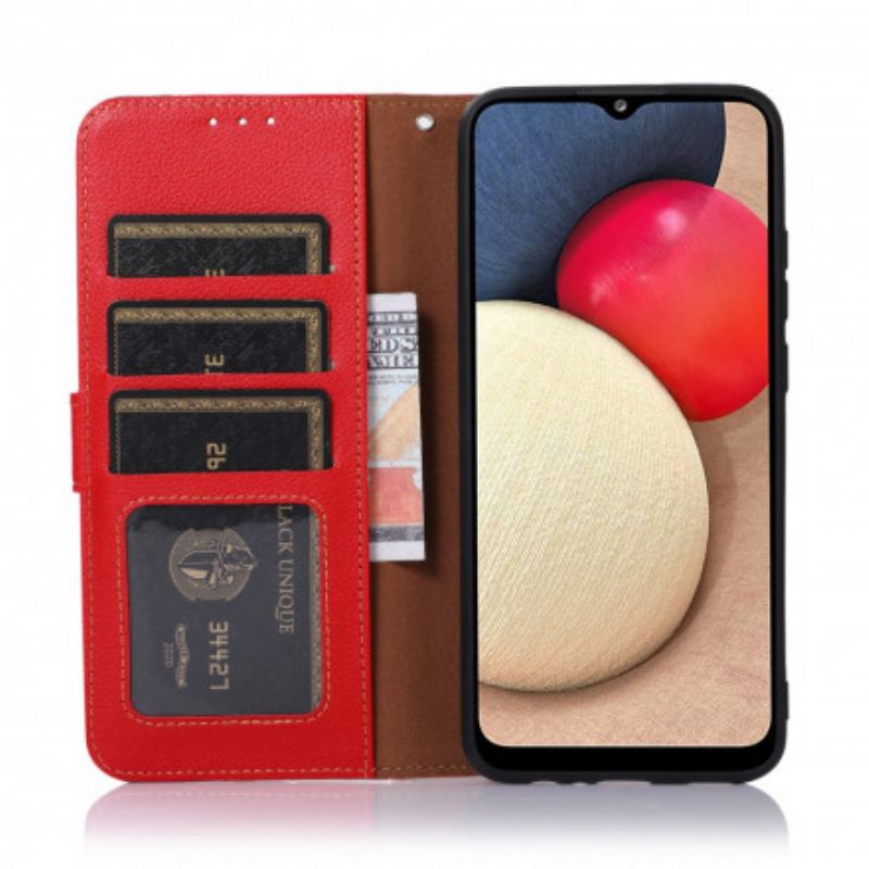 Capa Flip Para Motorola Edge 20 Pro Estilo Lichia Rfid Khazneh