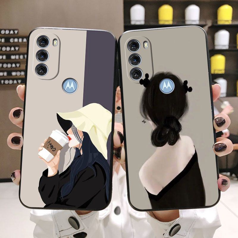 Capa Flip Para Moto G71 5G Borboleta Azul E Amarela